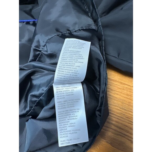 Susan Black Waterproof Hooded Jacket W/ Pockets & Snap Closure Size XS - Picture 8 of 13